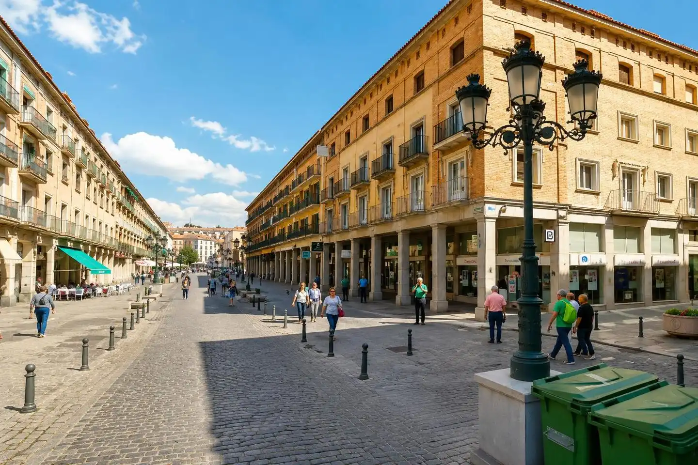 Außenansicht von Wohnung zur Miete in Segovia mit Heizung, Terrasse und Möbliert