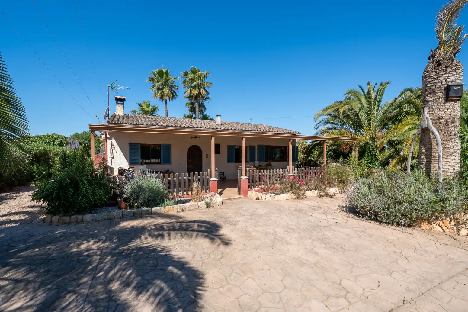Exterior view of Houses for sale in Algaida  with Air Conditioner, Heating and Private garden