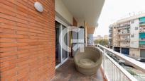 Balcony of Flat for sale in Gavà  with Parquet flooring, Oven and Microwave