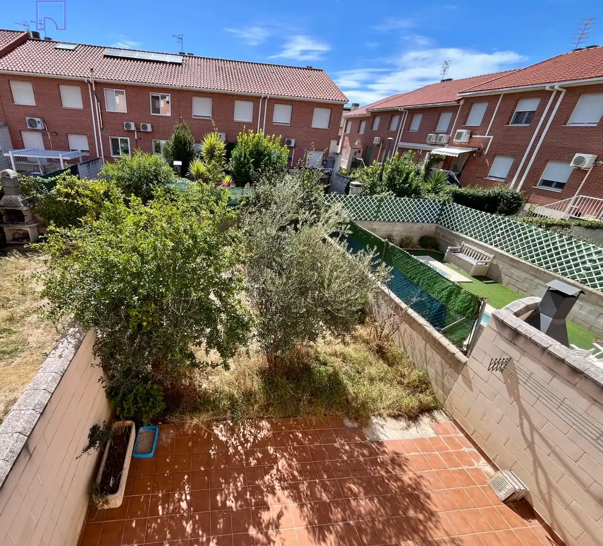 Jardín de Casa o chalet en venta en Tudela con Aire acondicionado, Calefacción y Jardín privado