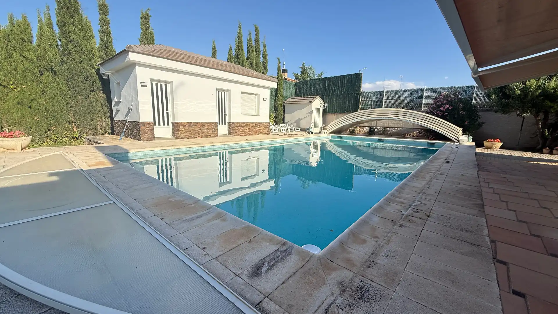 Schwimmbecken von Haus oder Chalet zum Verkauf in Albacete mit Klimaanlage, Heizung und Privatgarten