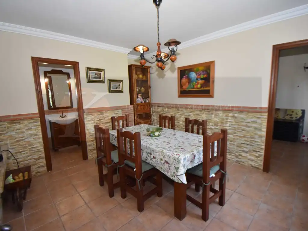 Menjador de Casa o xalet en venda en Mijas amb Aire condicionat, Jardí privat i Terrassa