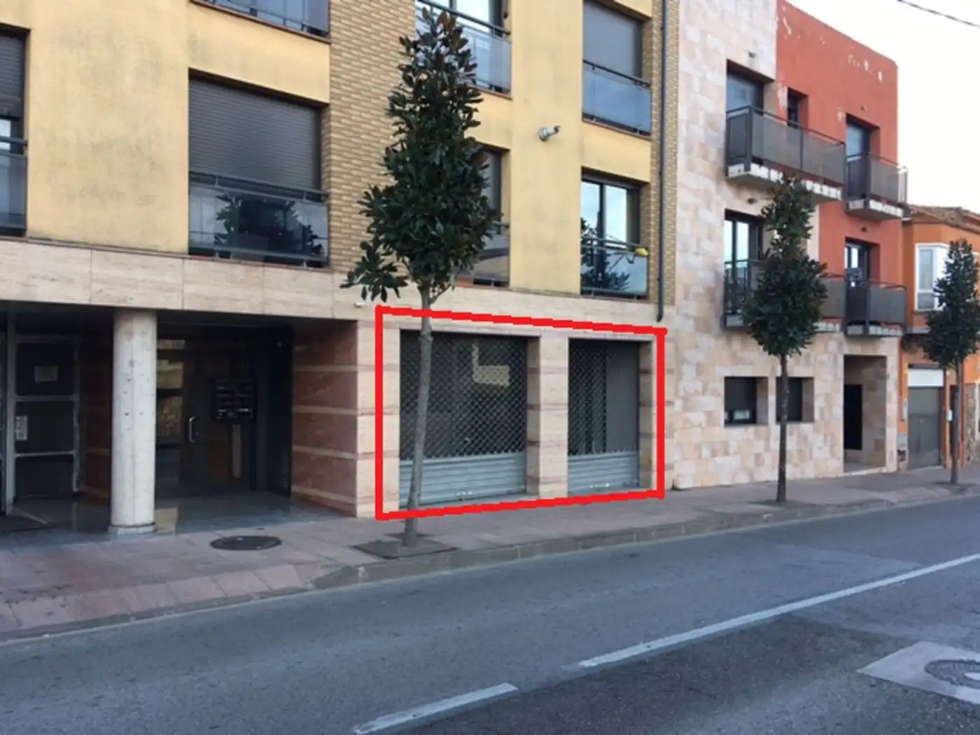 Vista exterior de Local en venta en Sils