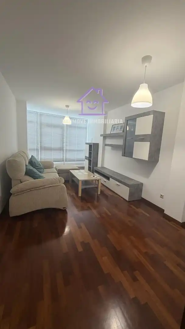 Living room of Flat for rent in Arteixo  with Heating, Storage room and Furnished