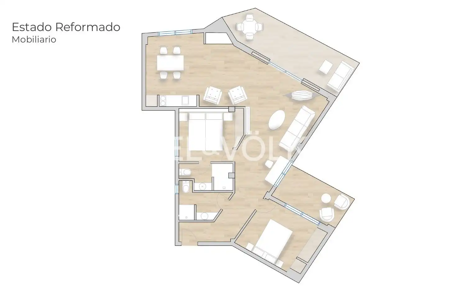 Flat for sale in Jávea / Xàbia  with Air Conditioner, Heating and Terrace