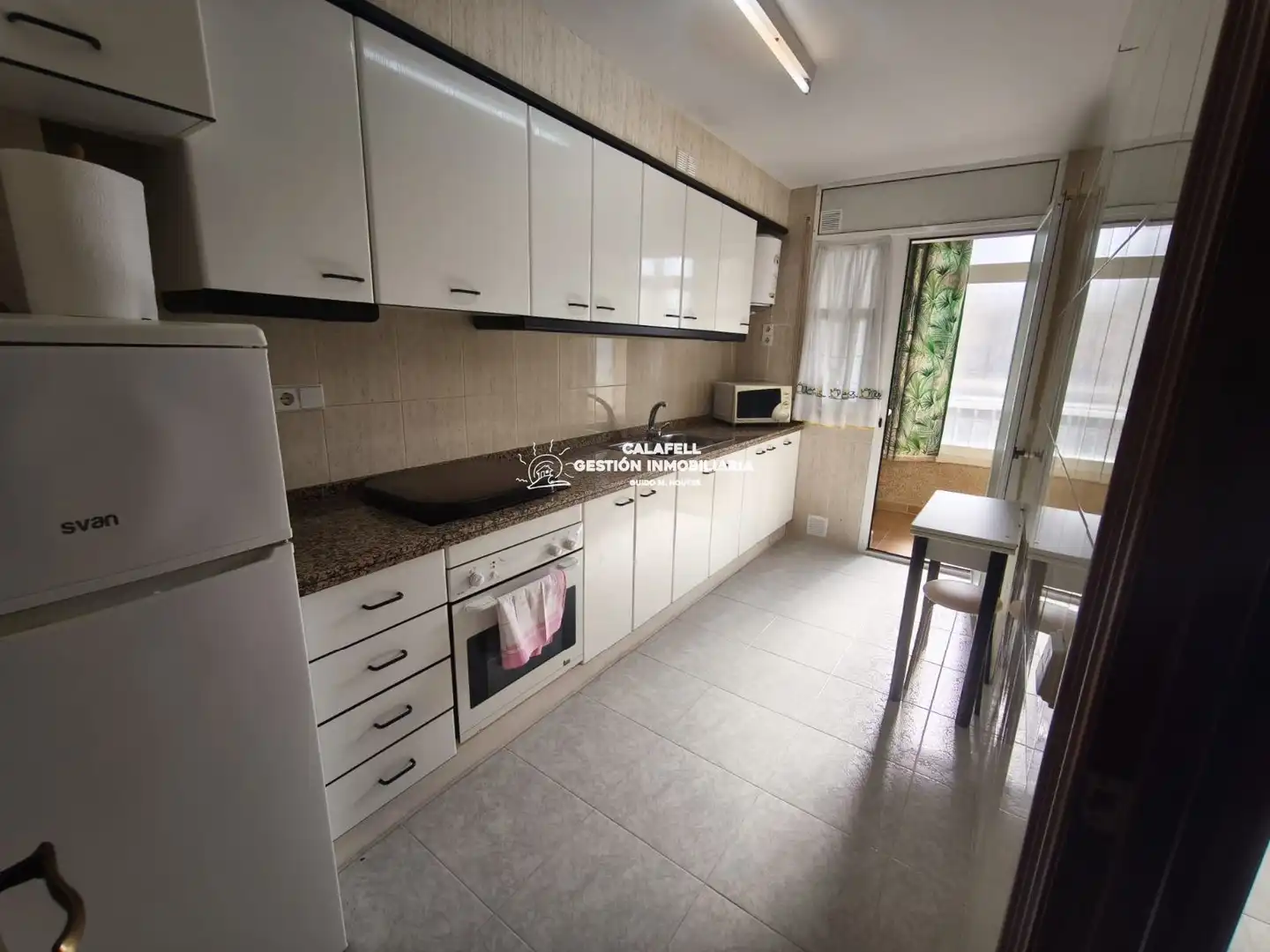 Küche von Wohnung zur Miete in Calafell mit Klimaanlage, Heizung und Terrasse