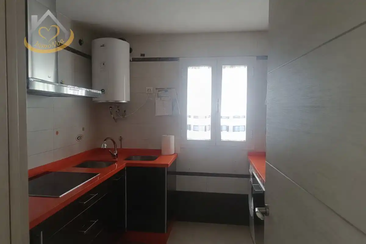 Küche von Wohnung zum Verkauf in Cartaya mit Klimaanlage, Möbliert und Ofen