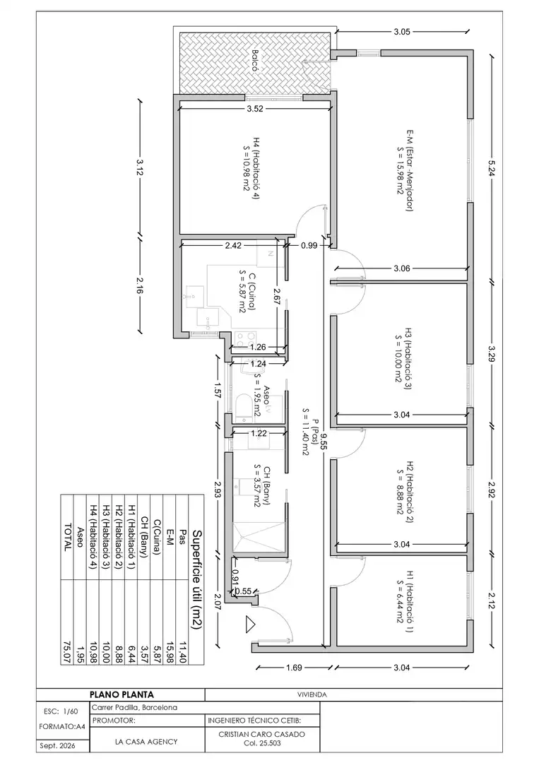 Piso con ascensor en venta en Carrer de Padilla, imagen 40
