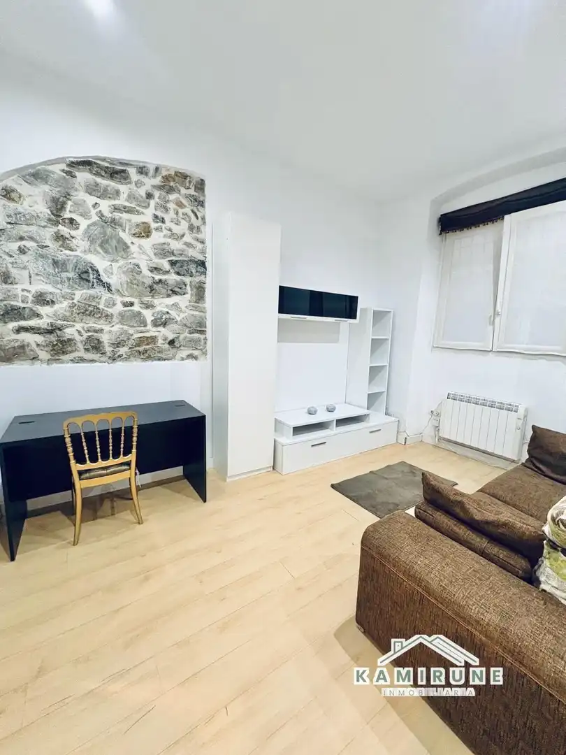 Sala d'estar de Pis en venda en Bilbao  amb Calefacció
