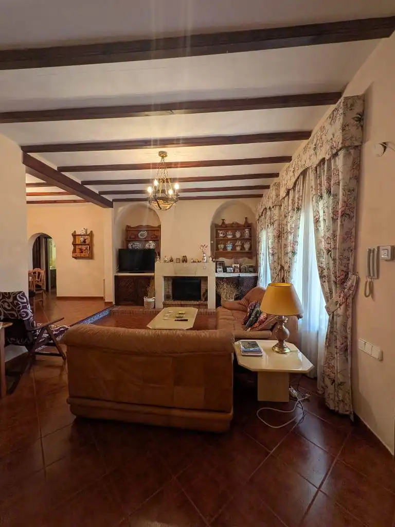 Living room of Houses for rent in Tibi  with Heating, Furnished and Internet