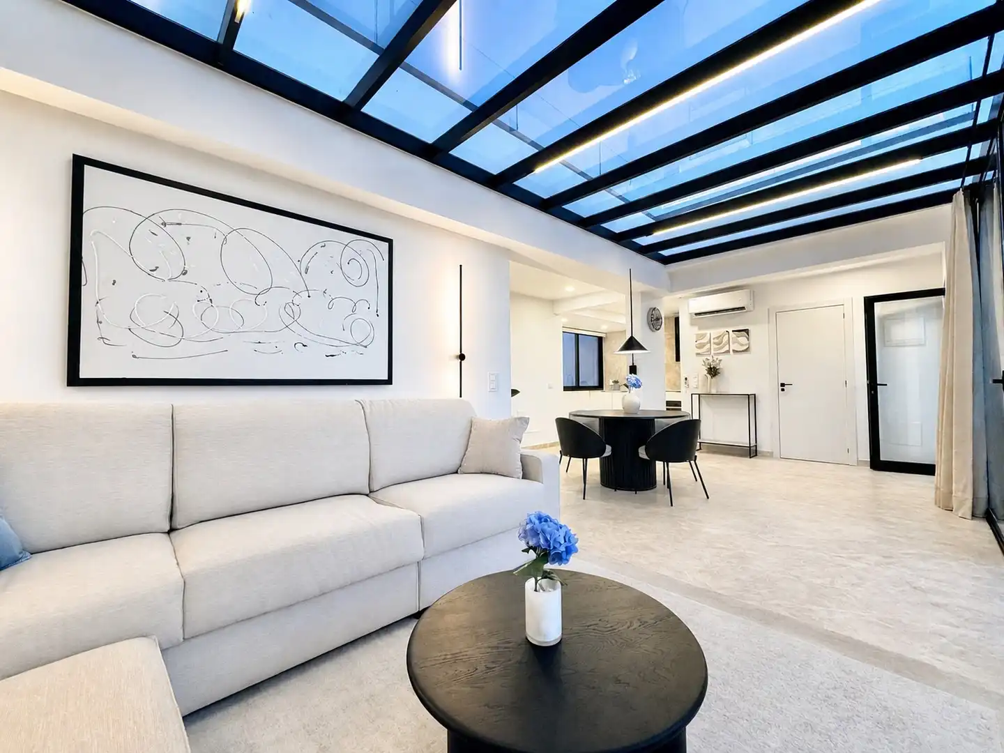 Sala d'estar de Loft en venda en Granadilla de Abona amb Aire condicionat, Terrassa i Moblat