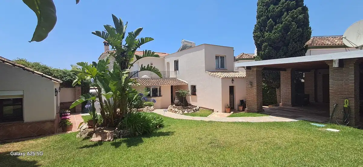 Jardín de Casa o chalet en venta en Marbella con Terraza y Piscina