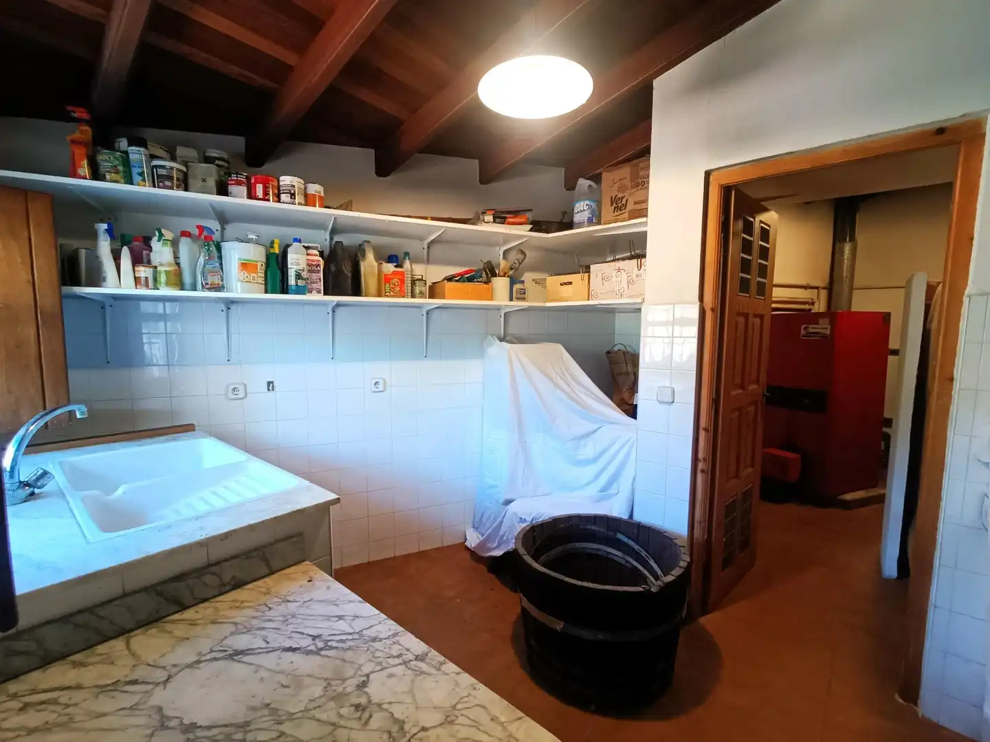 Cocina de Casa o chalet en venta en Camargo con Calefacción, Jardín privado y Terraza