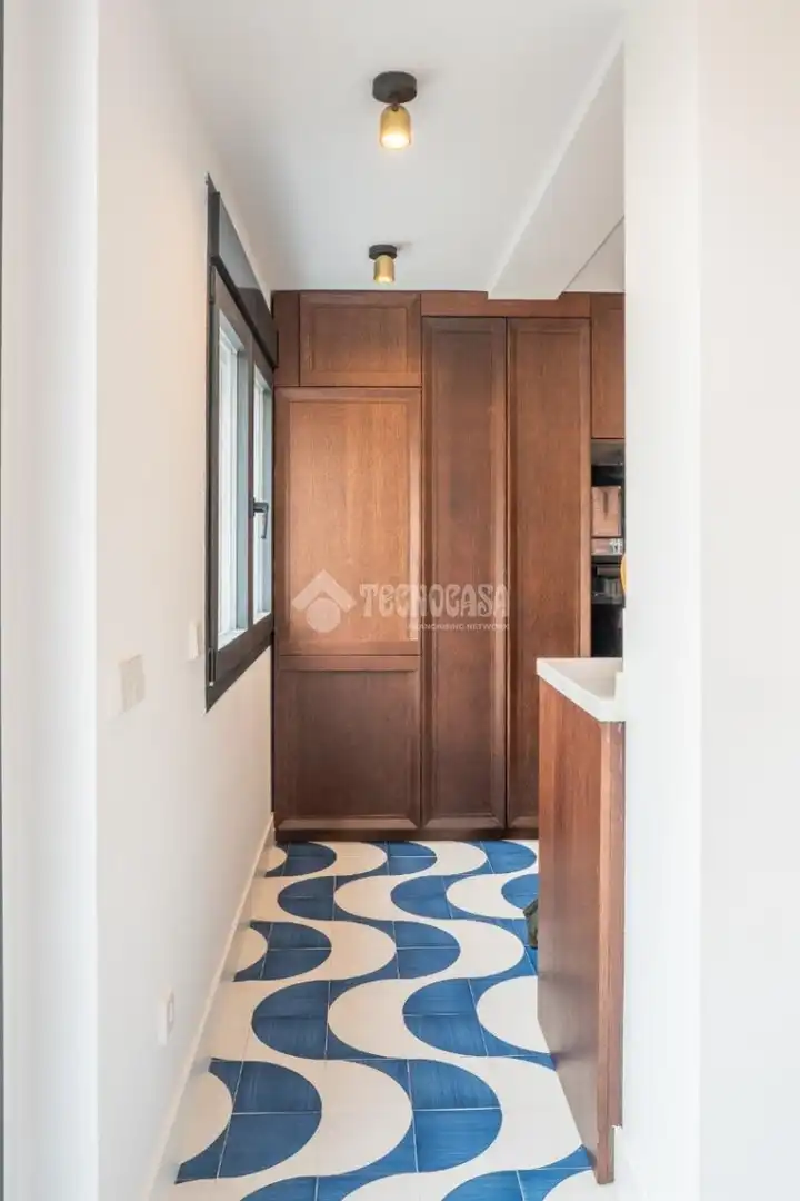 Kitchen of Flat for sale in Madrid  with Heating and Parquet flooring