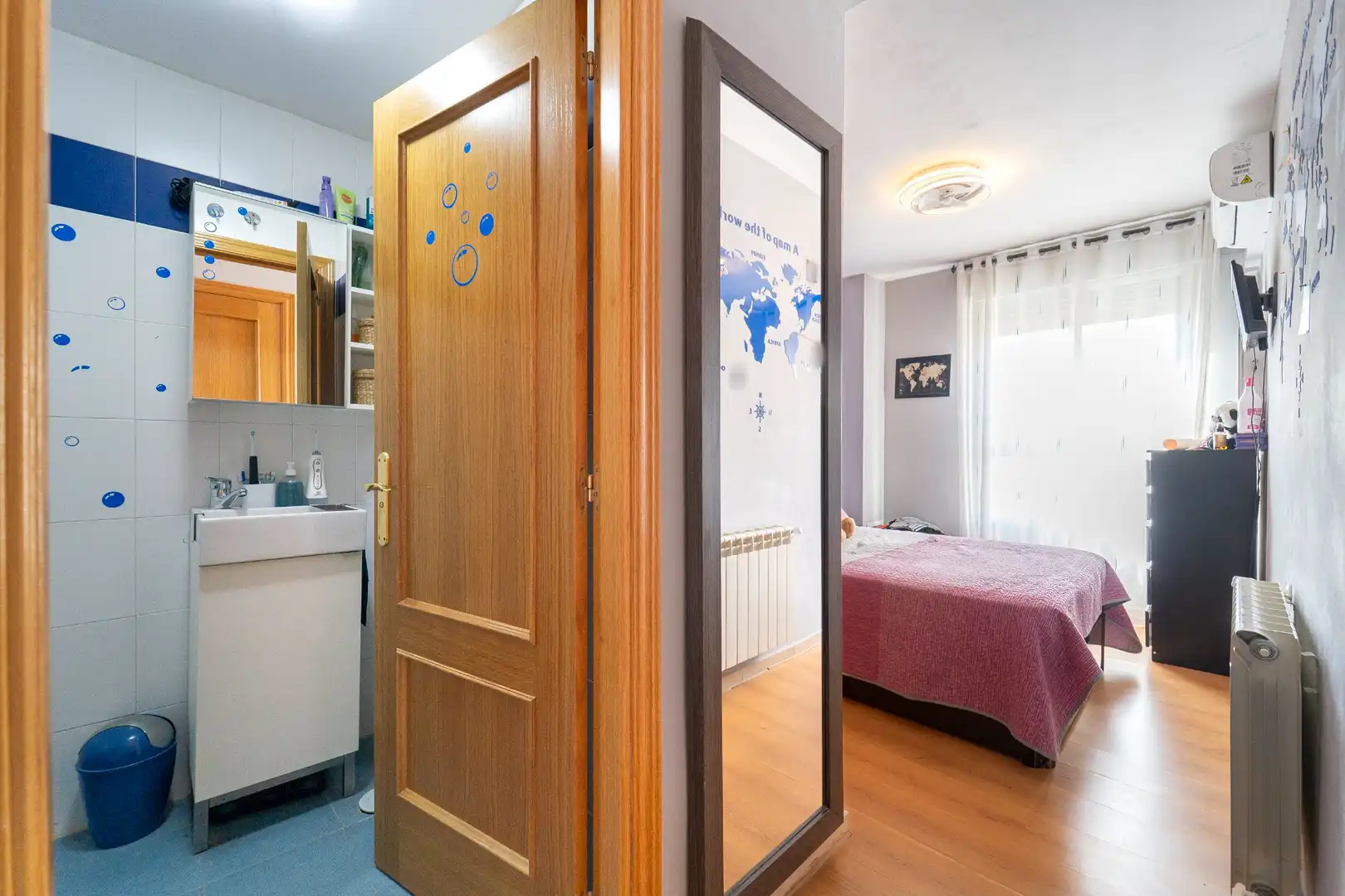 Bedroom of Flat for sale in Móstoles  with Air Conditioner, Storage room and Furnished