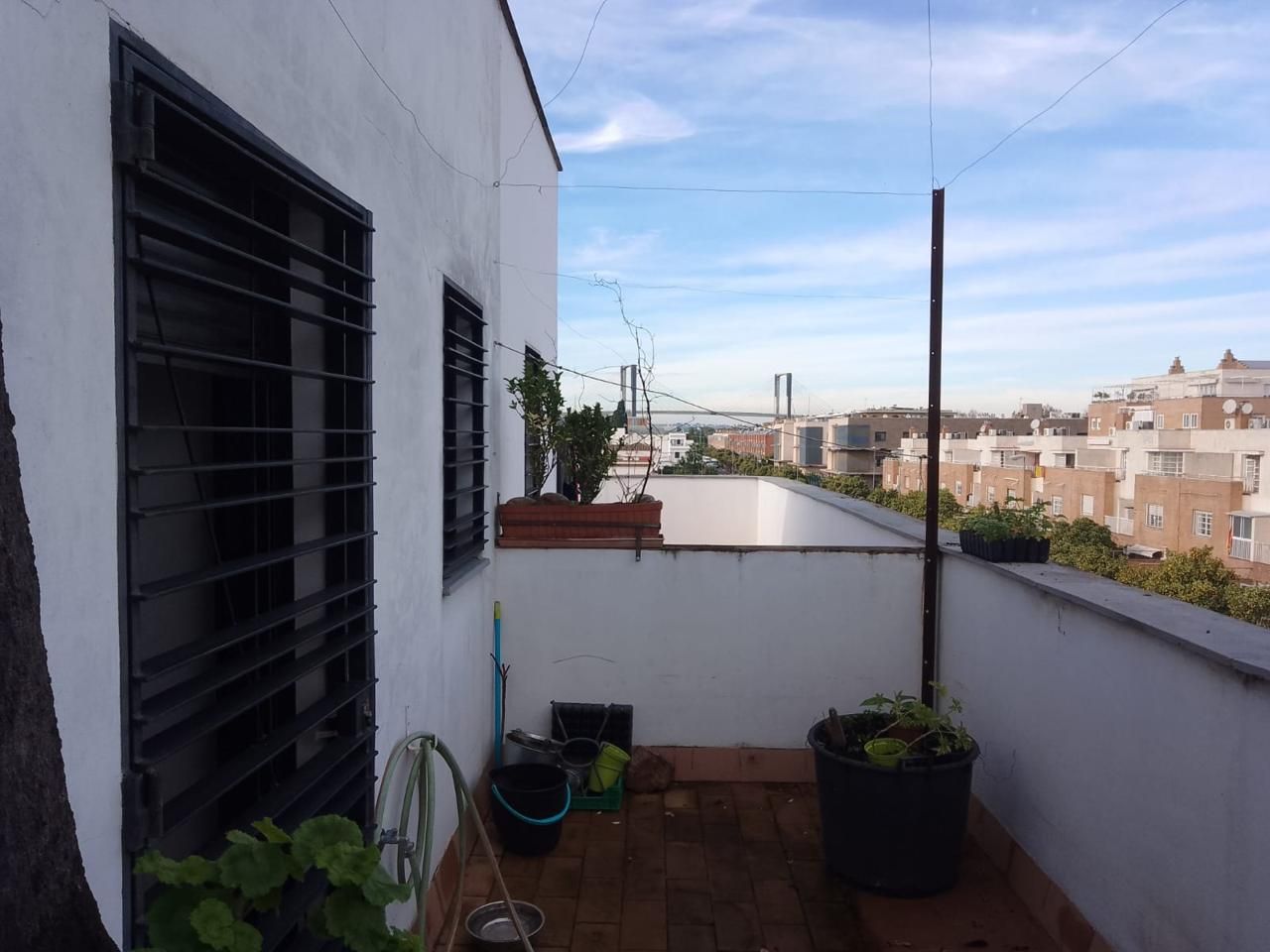 Balcony of Duplex to rent in  Sevilla Capital