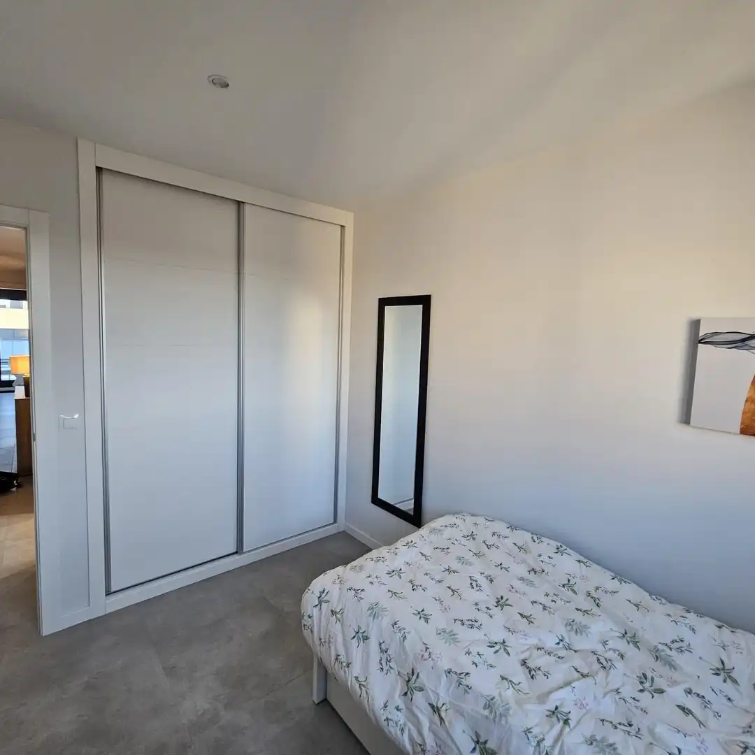 Schlafzimmer von Dachboden zum Verkauf in Orihuela mit Klimaanlage, Heizung und Terrasse