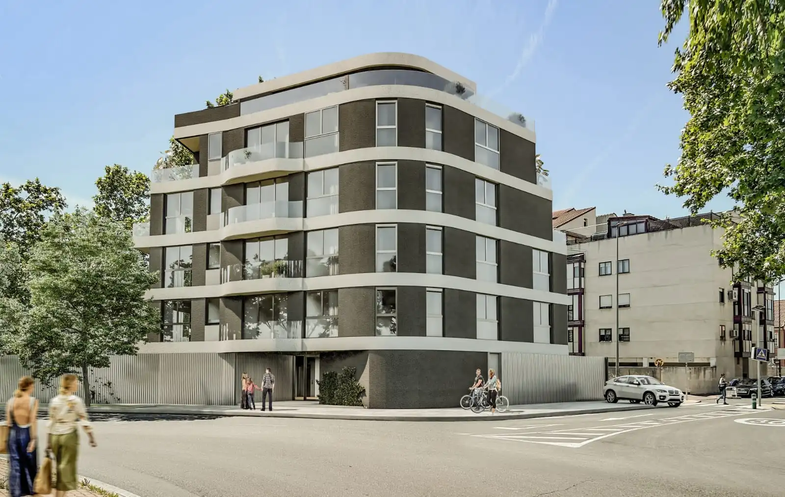 Neubau-Penthouse mit Pool zum Verkauf in Plaza José de Espronceda 5