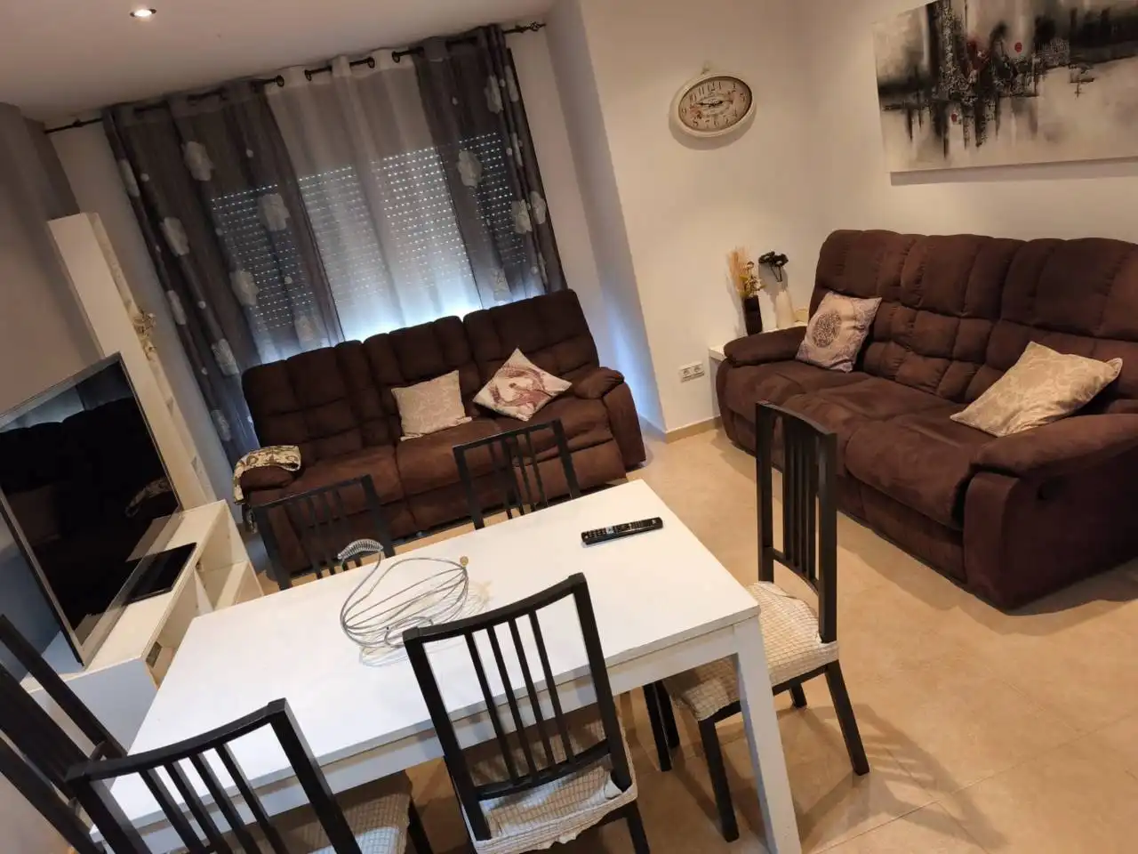Sala de estar de Dúplex en venta en Artesa de Segre con Aire acondicionado, Calefacción y Parquet