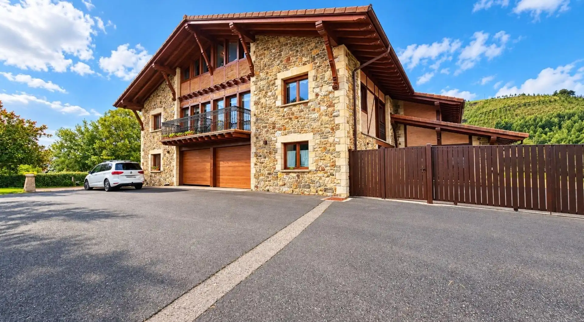 Casa a schiera con terrazza in vendita a Calle Barrio Ilunzar, imagen 77