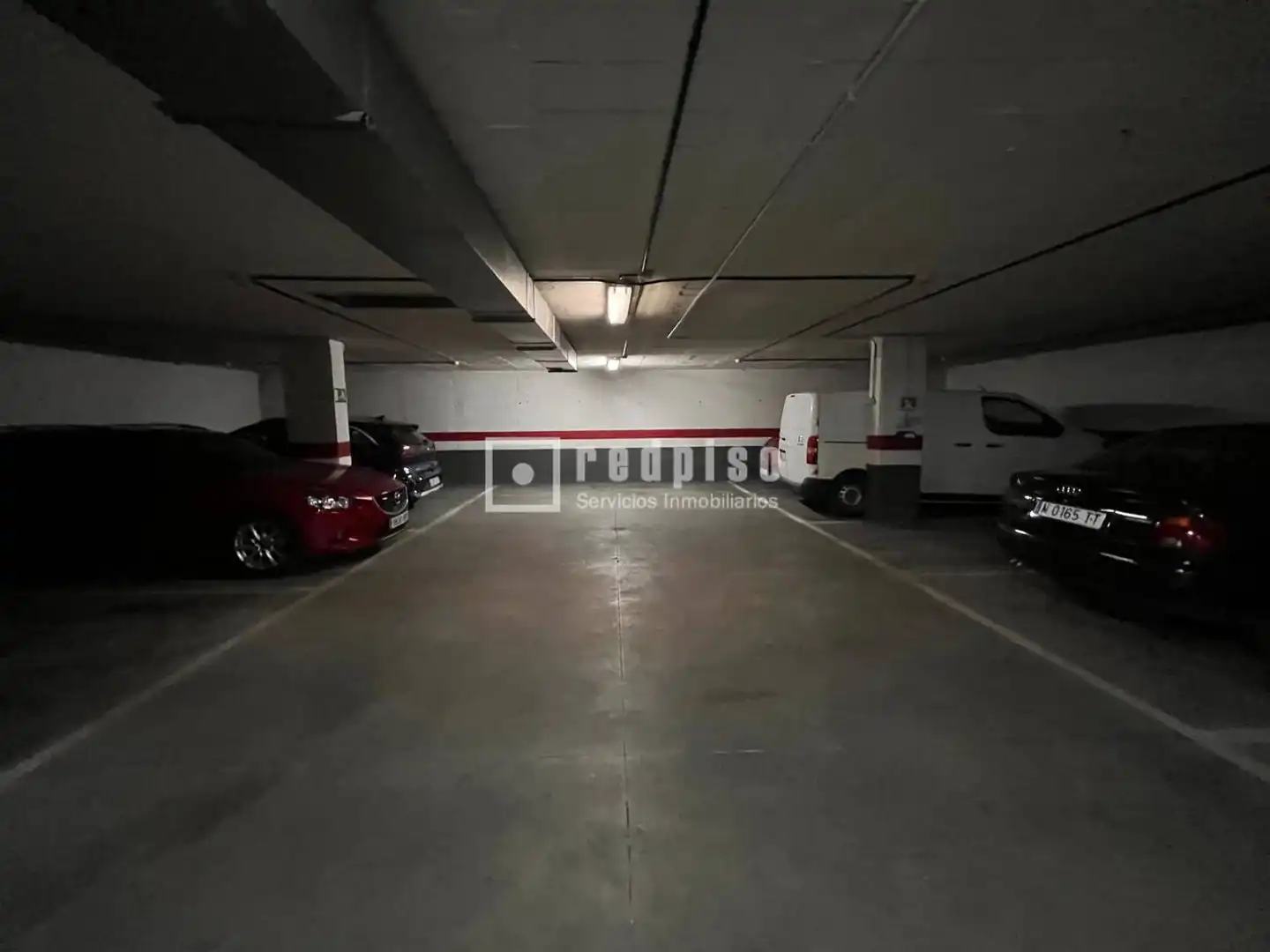 Parking of Flat for sale in Madrid  with Air Conditioner, Heating and Private garden