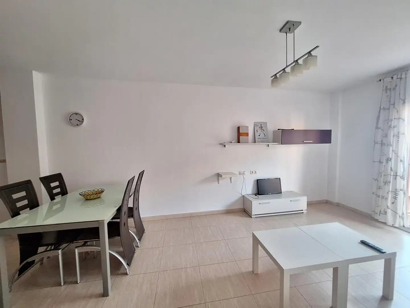 Wohnzimmer von Wohnung zur untervermieten in Murcia mit Klimaanlage, Heizung und Möbliert