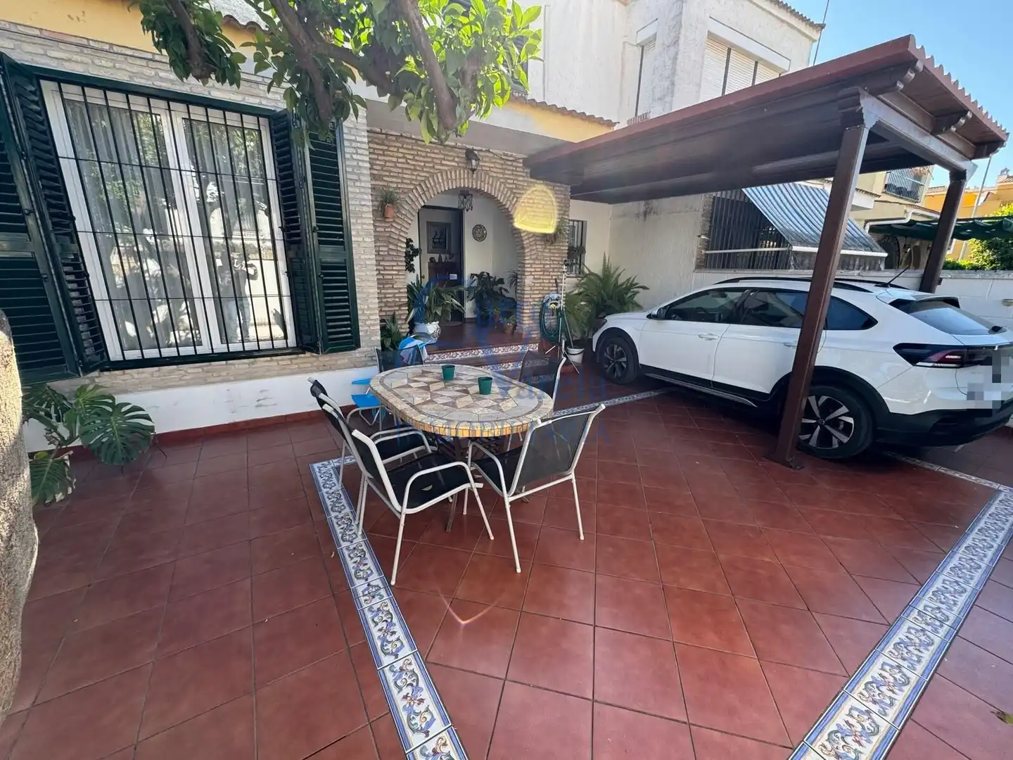 Terraza de Casa o chalet en venta en Dos Hermanas con Aire acondicionado y Trastero