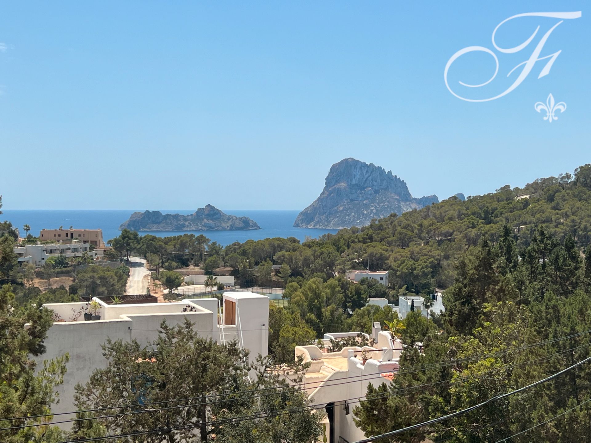 Vista exterior de Apartament en venda en Sant Josep de sa Talaia amb Aire condicionat, Calefacció i Moblat