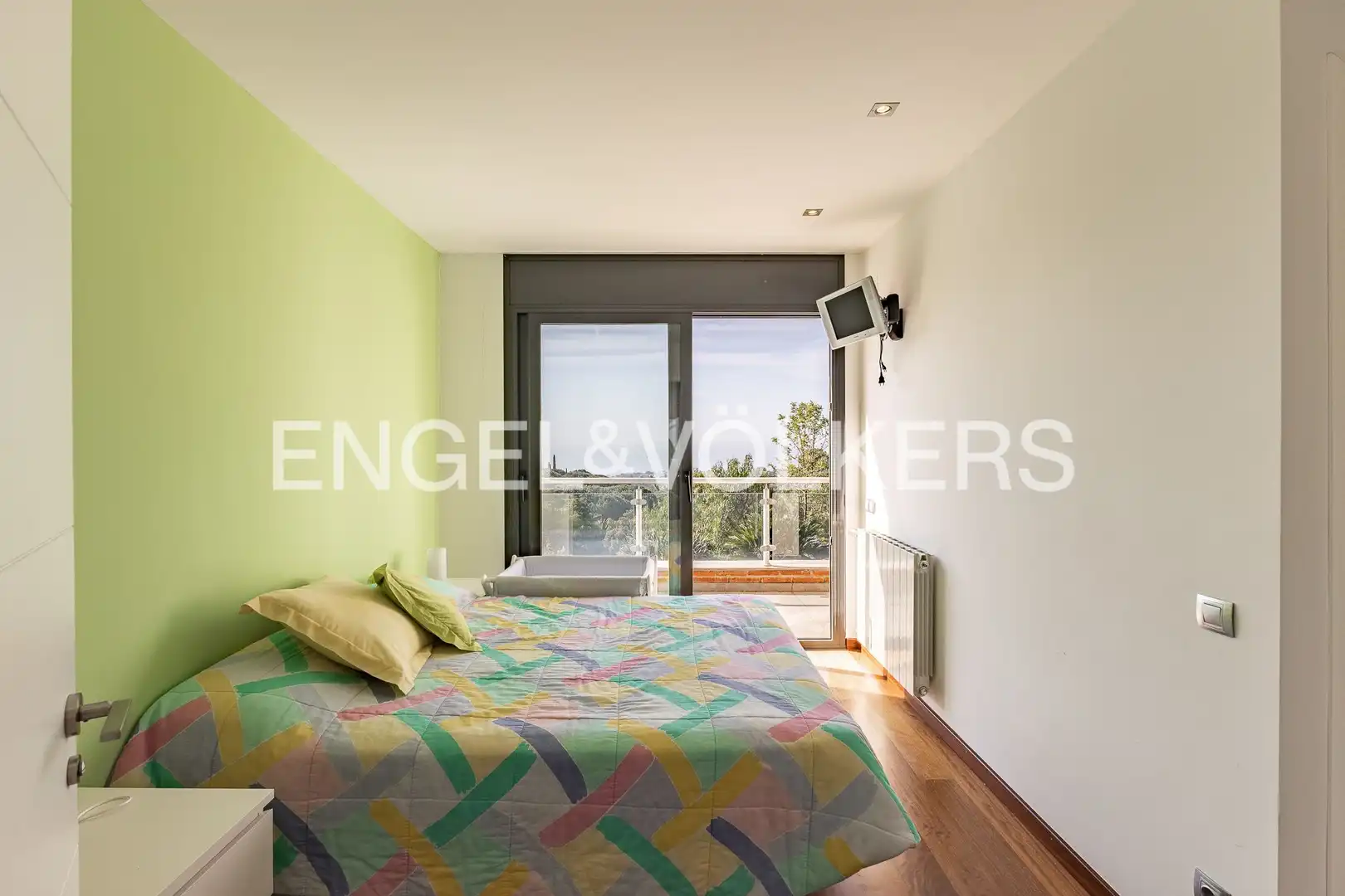 Bedroom of Houses for rent in Sant Andreu de Llavaneres  with Air Conditioner, Heating and Private garden