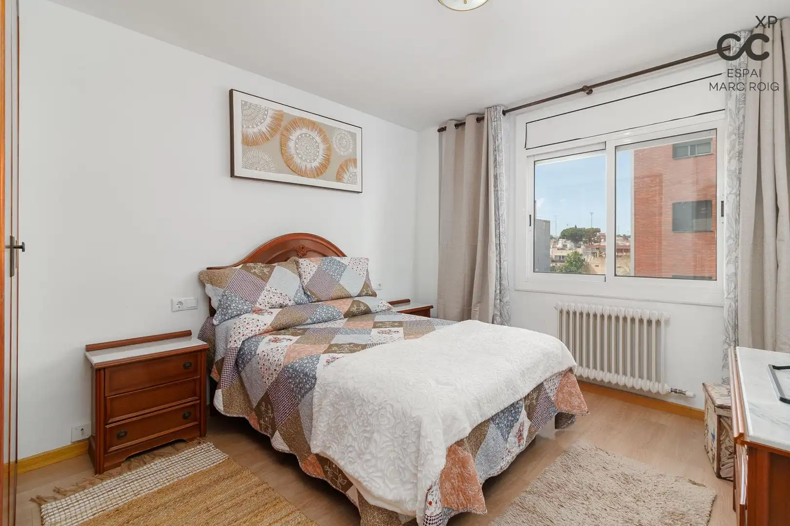 Schlafzimmer von Wohnung zum Verkauf in Figueres mit Heizung, Parkett und Abstellraum