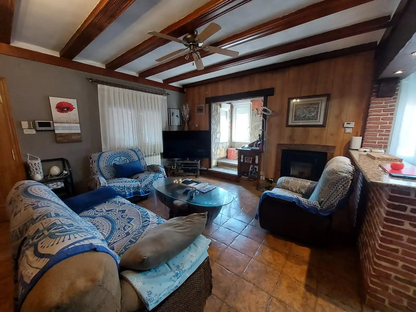 Sala d'estar de Casa o xalet en venda en Calahorra