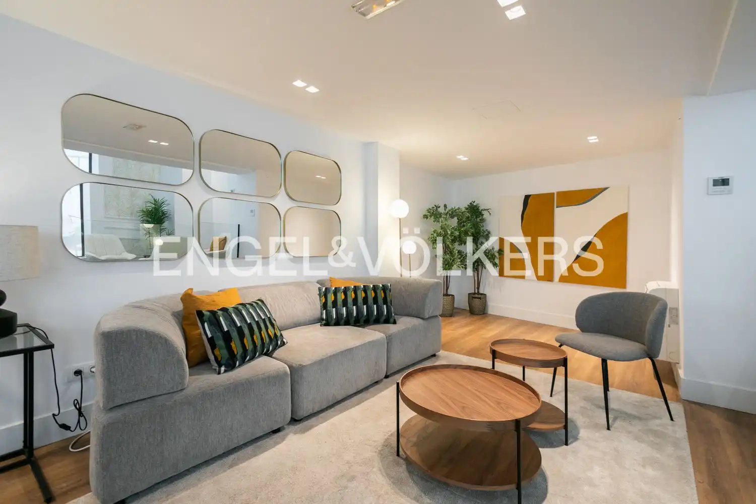Sala de estar de Piso de alquiler en Valencia con Aire acondicionado, Calefacción y Jardín privado