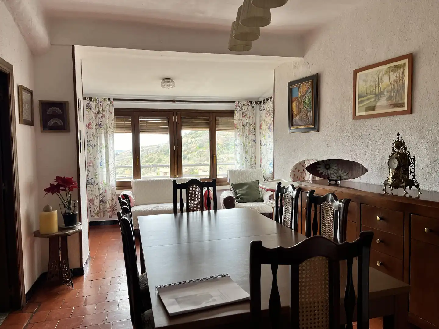 Comedor de Casa o chalet en venta en Alquézar con Calefacción y Terraza
