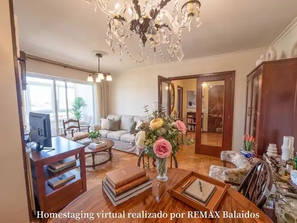 Living room of Flat for sale in Vigo   with Heating, Parquet flooring and Storage room