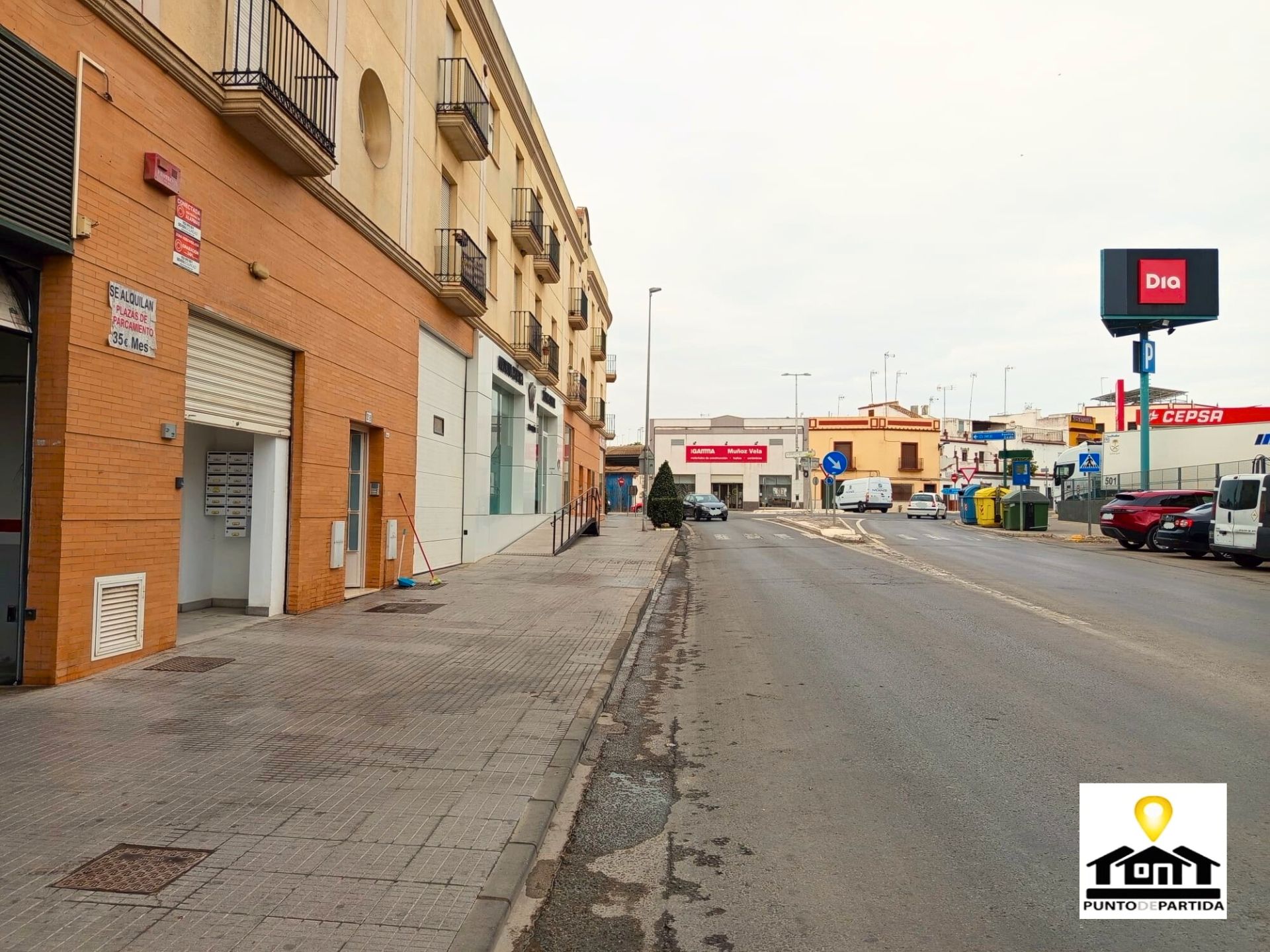 Vista exterior de Garatge en venda en Las Cabezas de San Juan