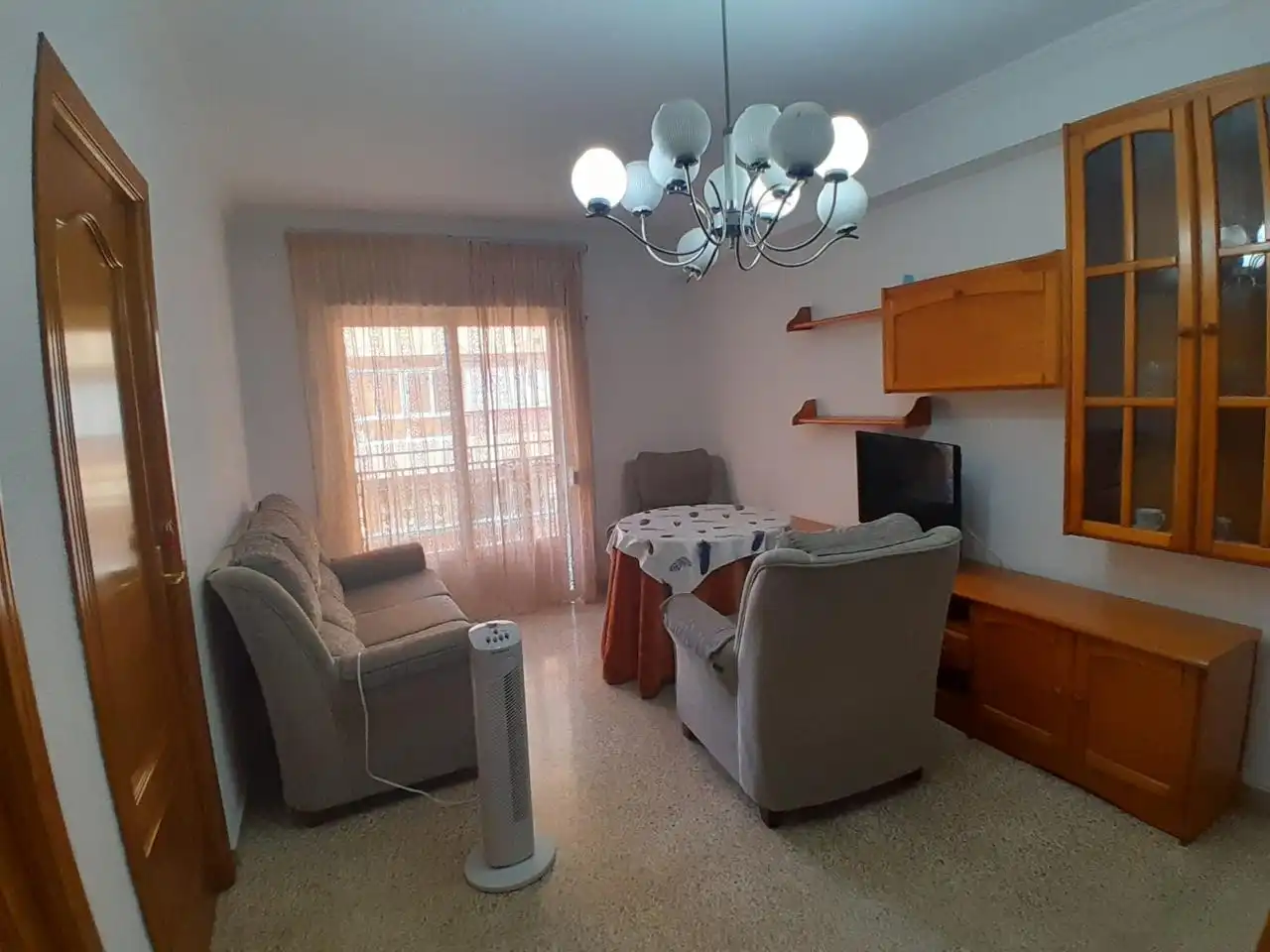 Living room of Flat for rent in Granada  with Terrace and Furnished