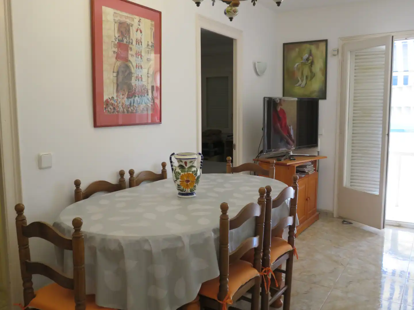 Esszimmer von Wohnungen zum Verkauf in L'Estartit mit Terrasse, Möbliert und Gemeinschaftspool