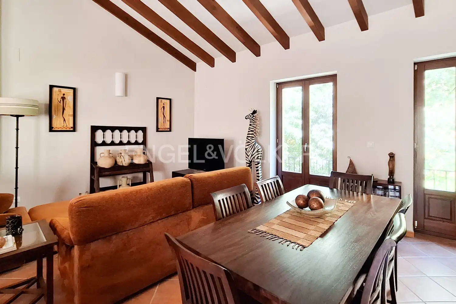 Sala de estar de Casa o chalet en venta en Dénia con Aire acondicionado, Calefacción y Amueblado