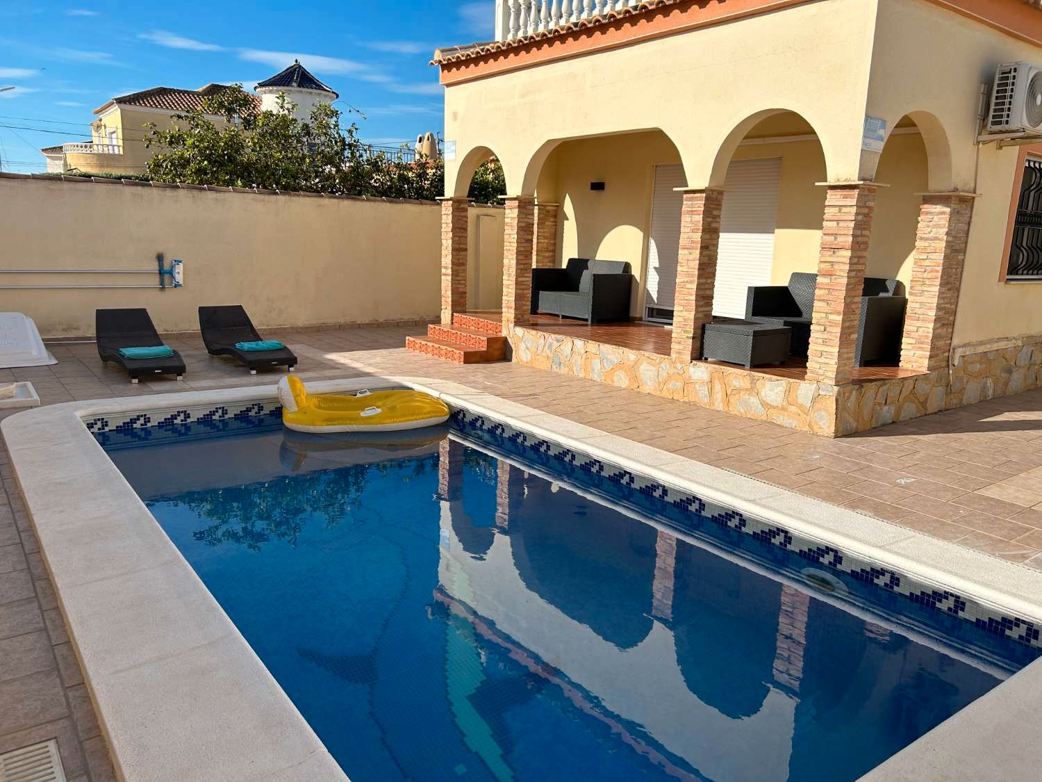 Piscina de Casa o xalet en venda en Orihuela amb Aire condicionat, Calefacció i Terrassa
