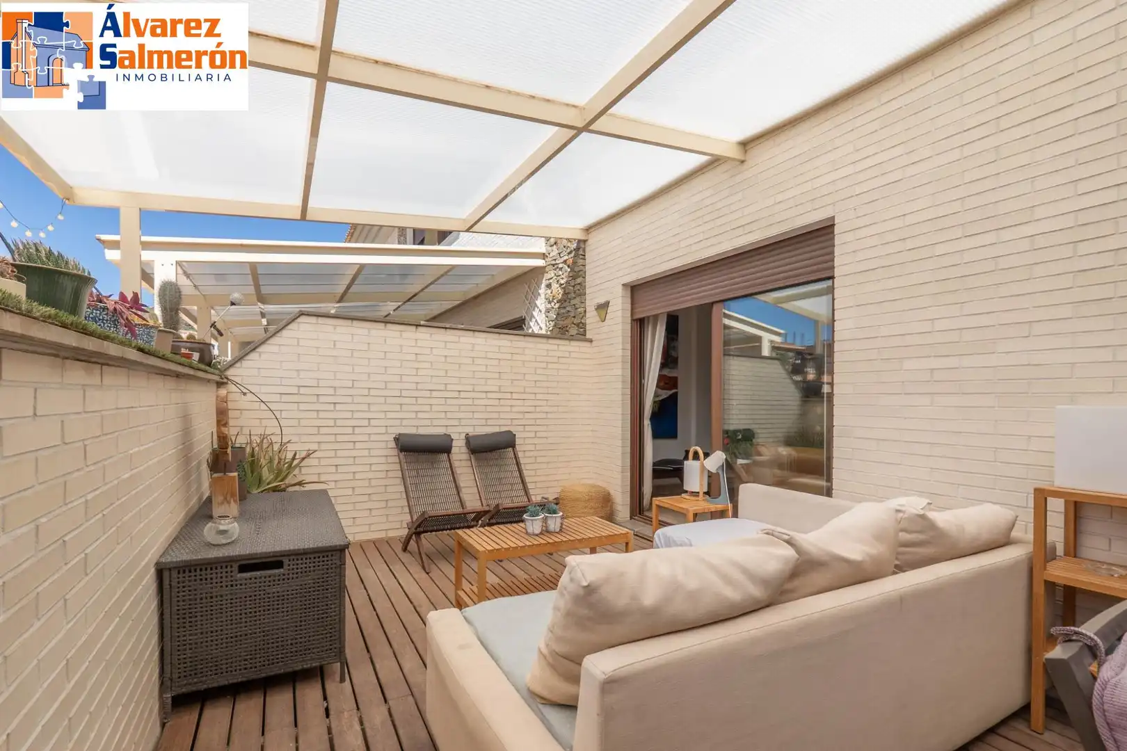 Terraza de Casa adosada en venta en Granada con Aire acondicionado y Terraza