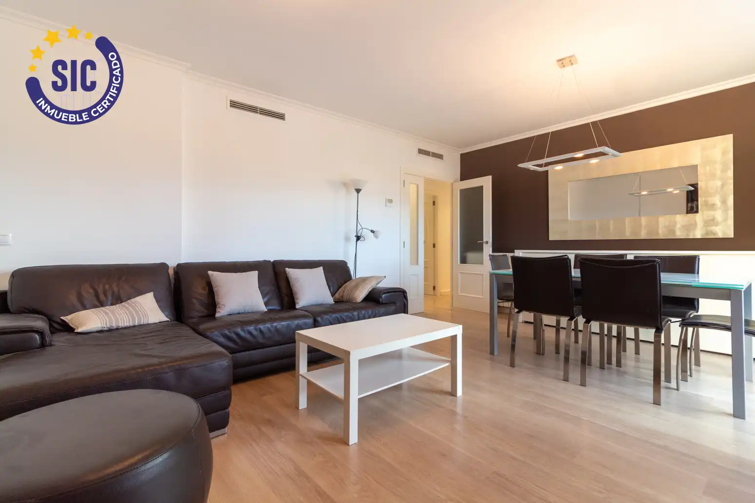 Wohnzimmer von Dachboden zum Verkauf in Sagunto / Sagunt mit Klimaanlage, Heizung und Parkett