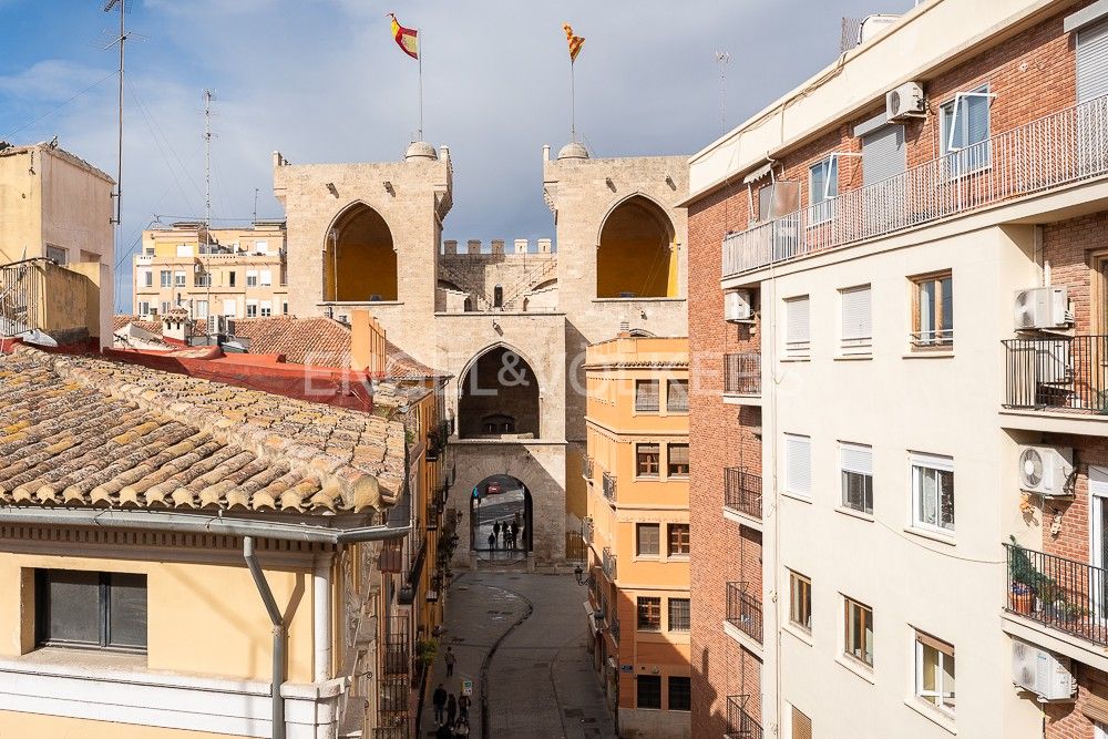 Vista exterior de Apartament de lloguer en  Valencia Capital amb Calefacció, Traster i Balcó