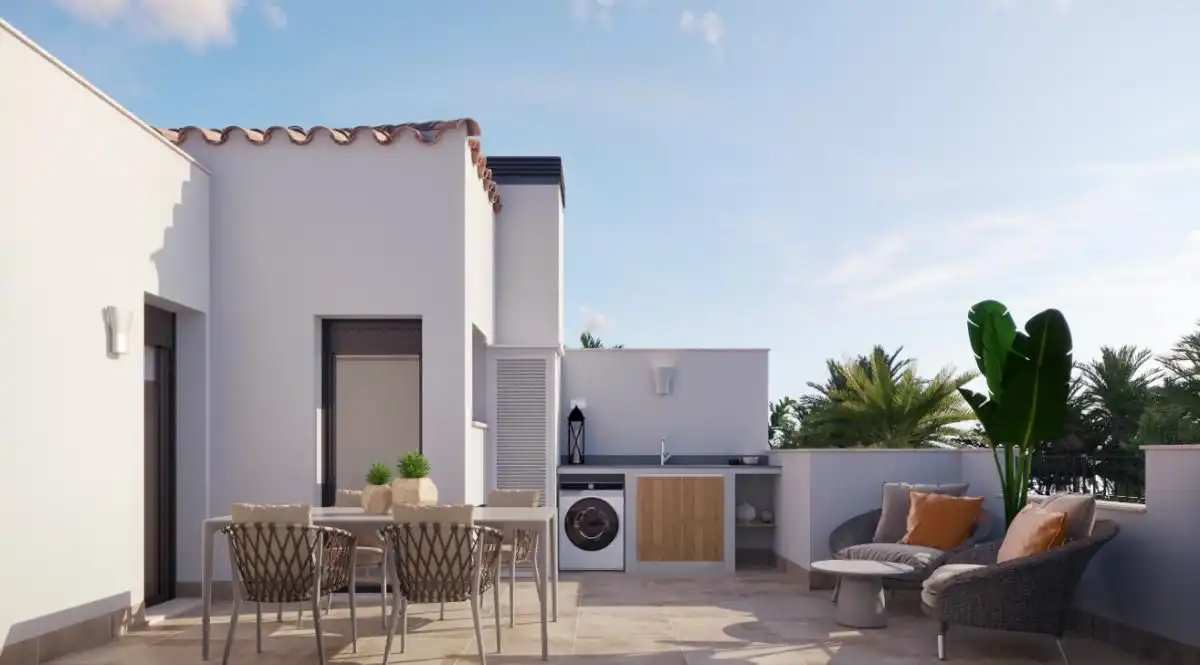 Casa a schiera con piscina in vendita a Roldán, imagen 11