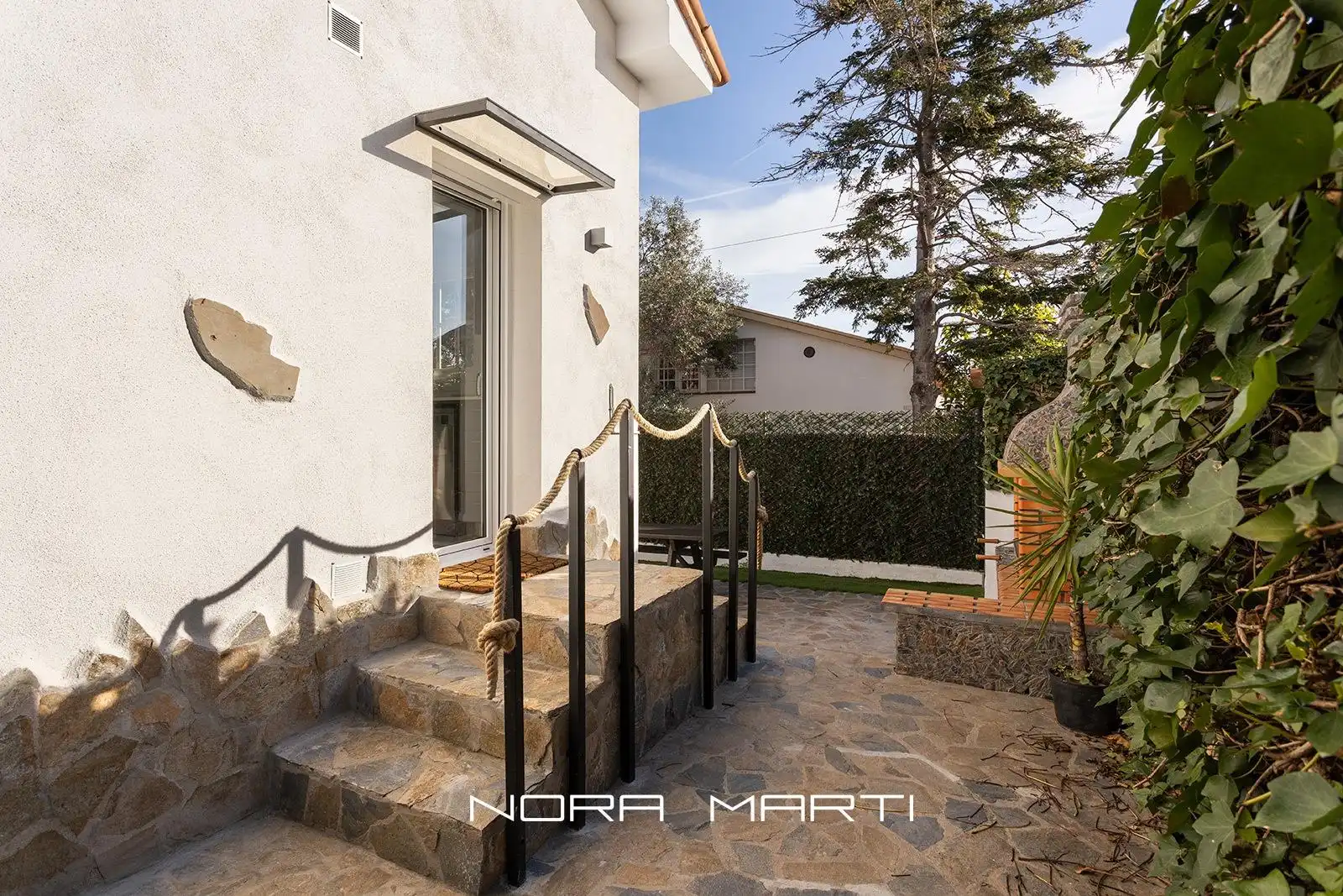 Terraza de Casa o chalet en venta en Sant Just Desvern con Aire acondicionado, Calefacción y Jardín privado