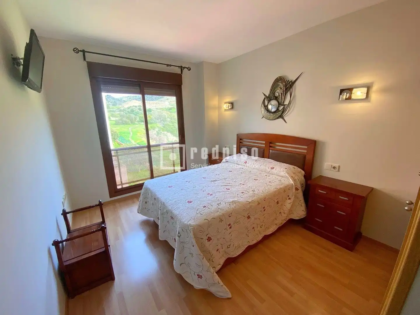 Habitación de Piso de alquiler en Málaga con Aire acondicionado, Calefacción y Jardín privado