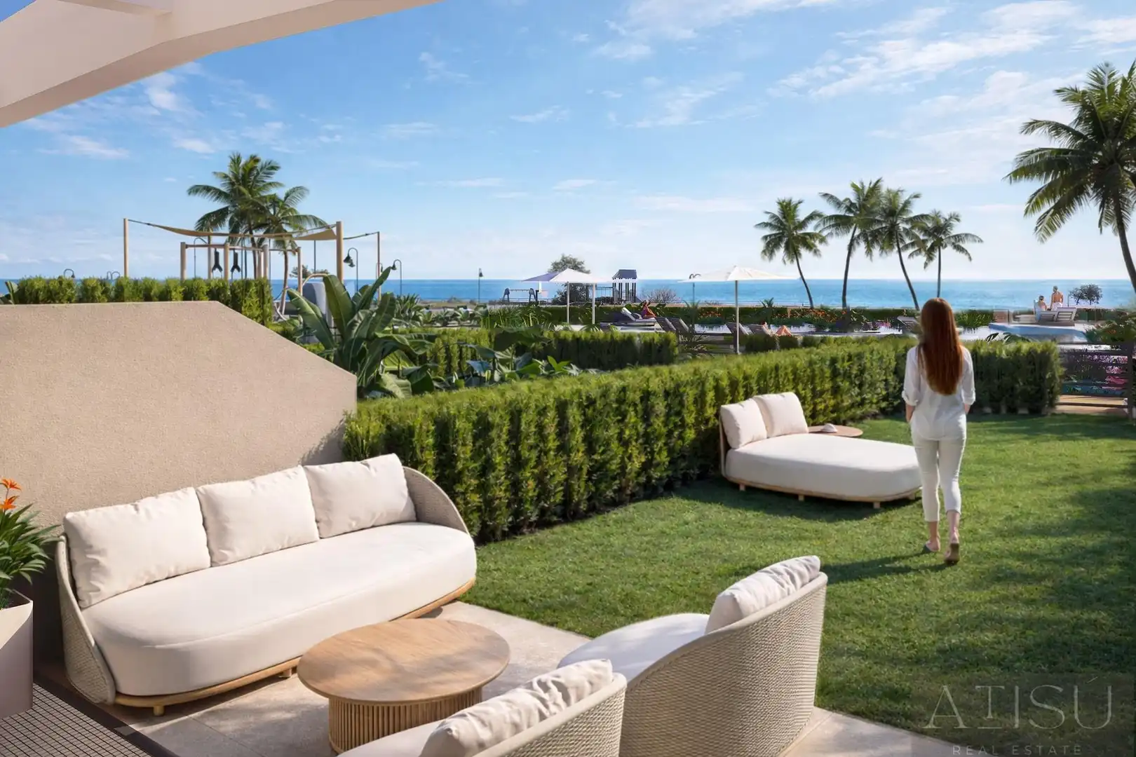 Terraza de Finca rústica en venta en El Campello con Piscina comunitaria