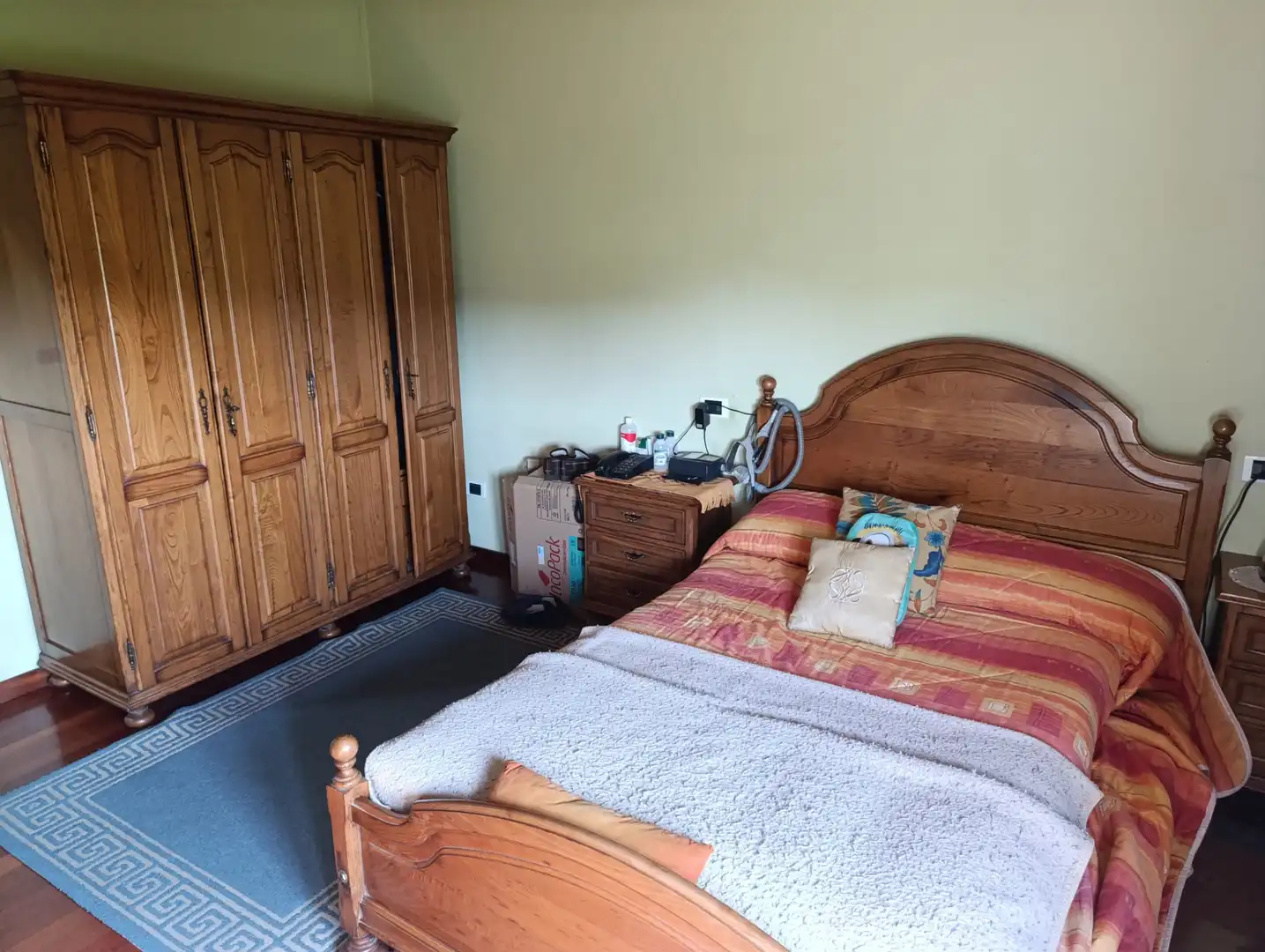 Habitación de Casa o chalet en venta en O Saviñao  con Jardín privado, Amueblado y Balcón