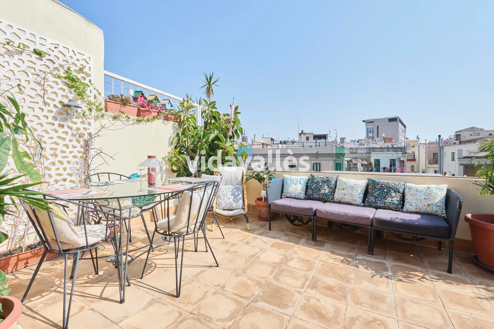 Terraza de Ático en venta en Barcelona con Aire acondicionado, Calefacción y Parquet