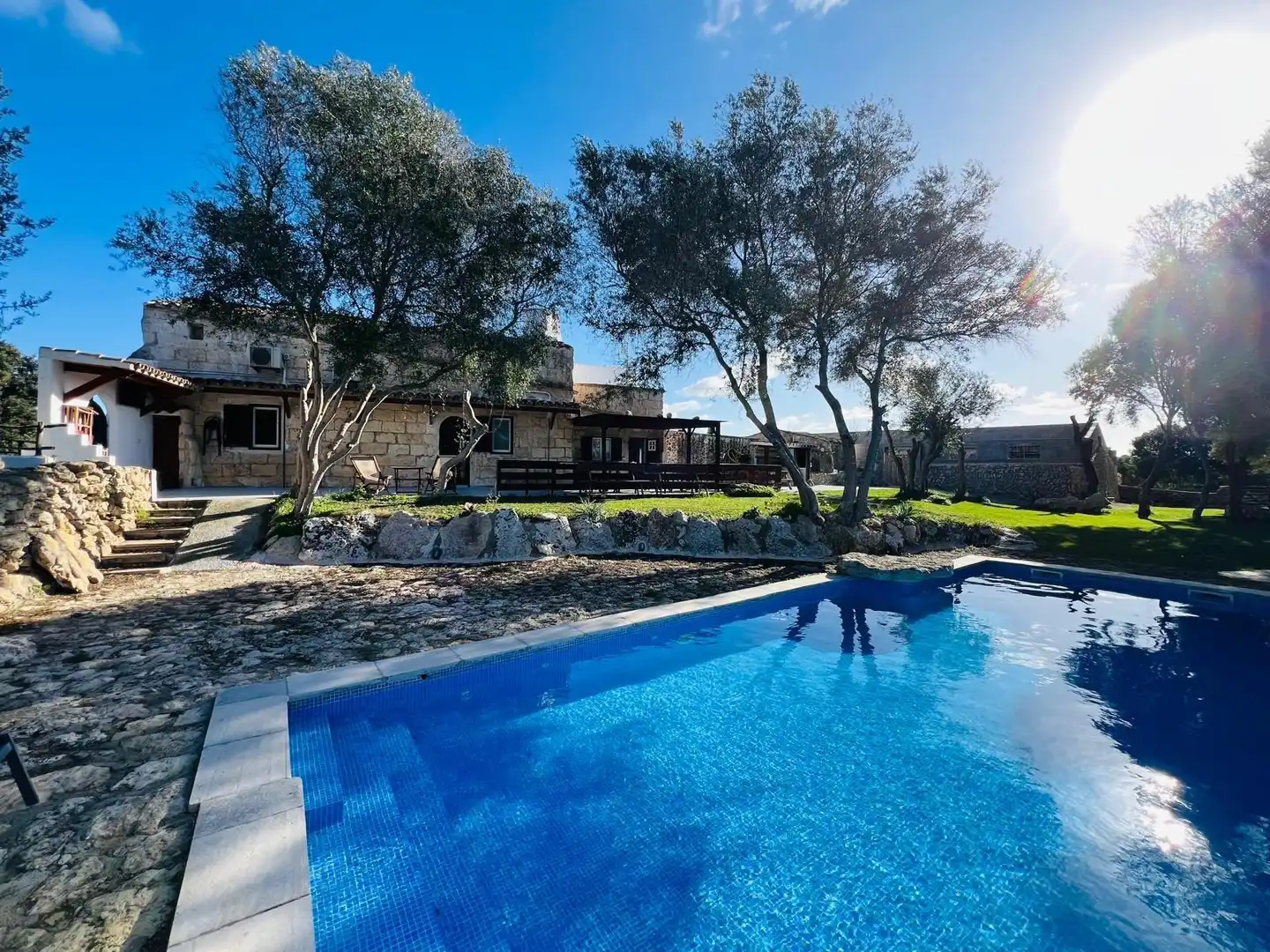 Piscina de Finca rústica en venta en Alaior con Aire acondicionado, Jardín privado y Piscina