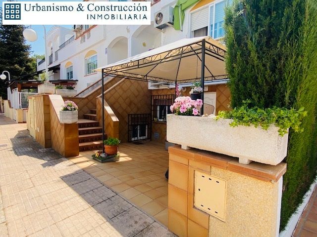 Terrace of Single-family semi-detached for sale in Ciudad Real Capital  with Air Conditioner, Heating and Private garden